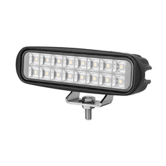 LED Machine Work Light|6''16W|PC Lens|Wide Flood|12V 24V DC