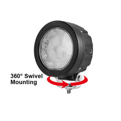 5 inch 60W Swivel Mounting Built-in Deutsch Agricultural LED Work Light