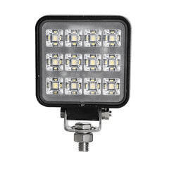 LED Work Light|3''12W 960 LM|Wide Flood|12V 24V DC for Trucks