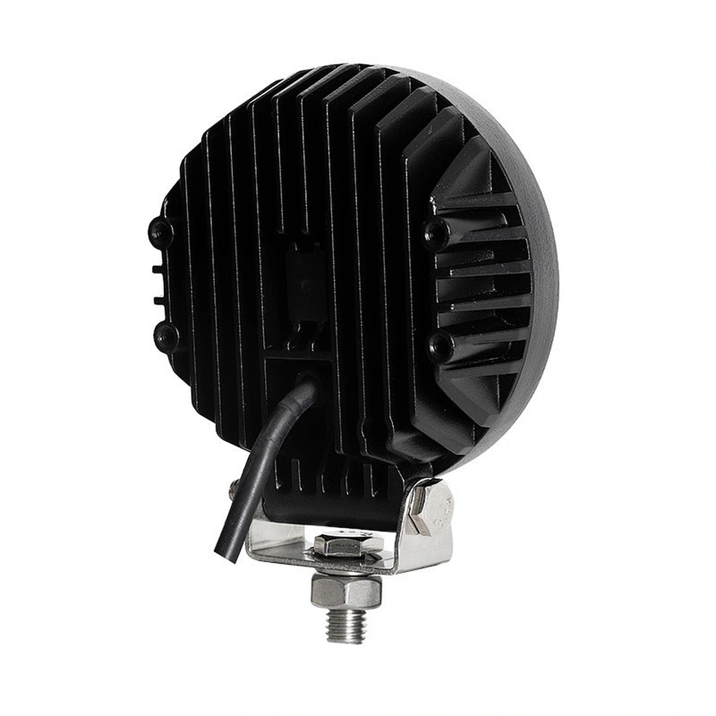 12 Volt LED Work Lights|4'' 24W|PC Lens|Wide Flood|12V 24V DC