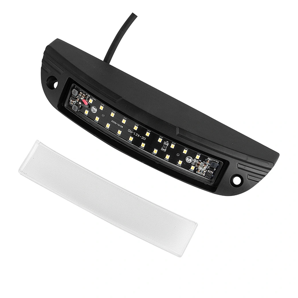 LED Rv Lights|12 inch 32W 3,200 LM, 6,000K|12V 24V LED Scene Light for RV
