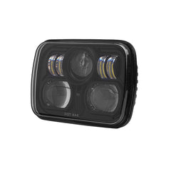 5x7 88W Flush Mount High Low Beam LED Head Light