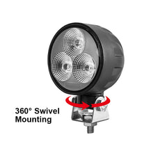 3inch 30W Swivel Mounting Utility LED Work Light EMC CISPR25 CLASS 4